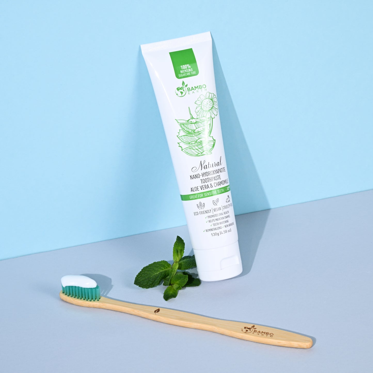 Natural Toothpaste 4 Pack (BG)