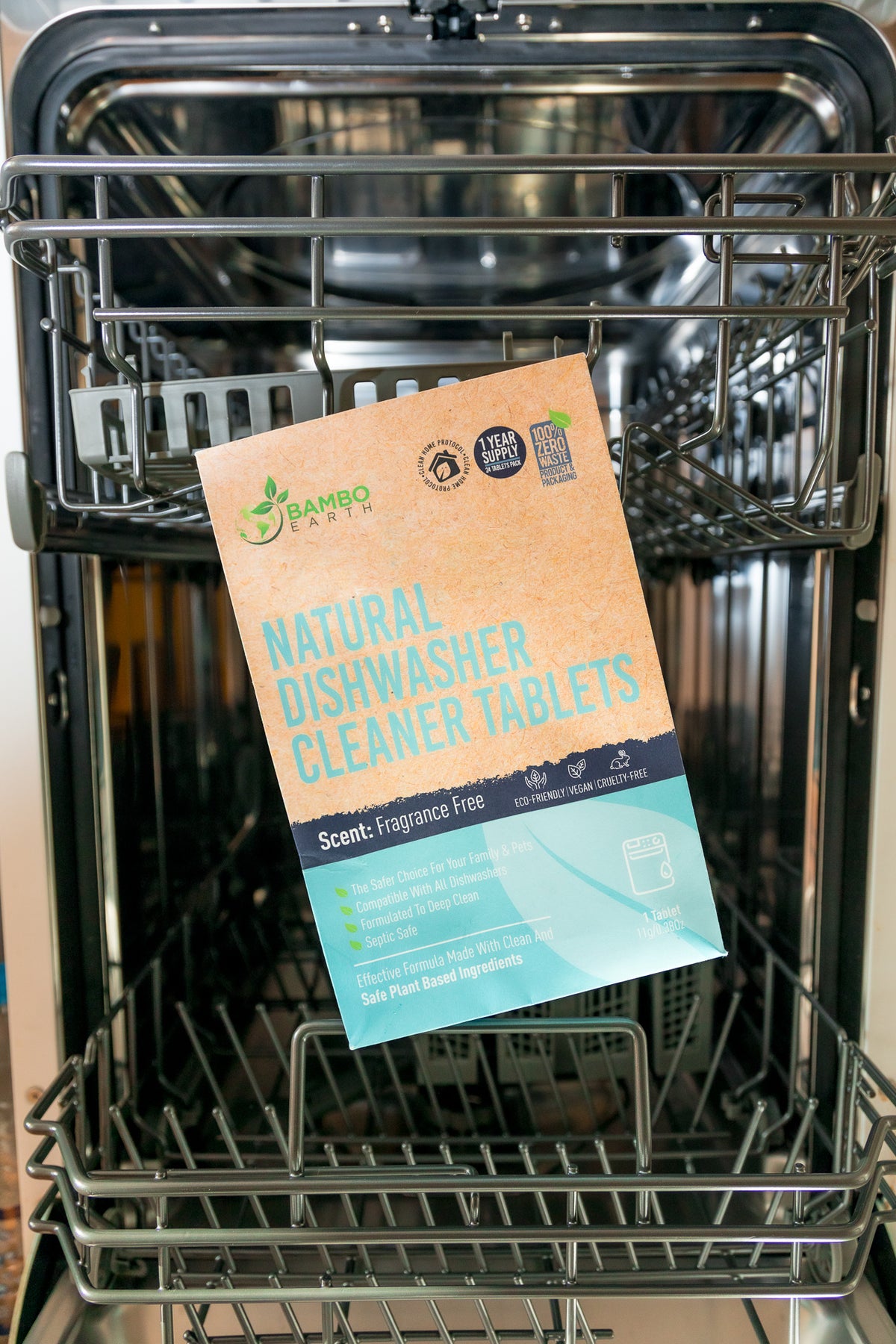 Clean Dishes Duo - Dishwasher Cleaner Tablets + Dishwashing Tablets (BG)