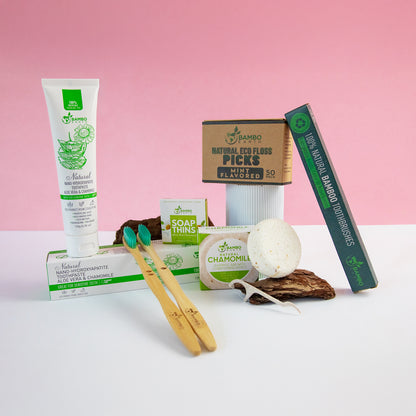 Travel Pack Mini Set With Floss Picks (BG)