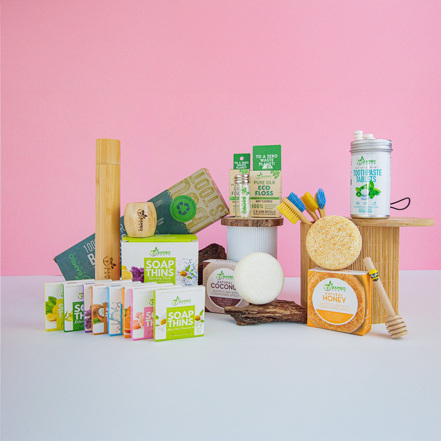 Complete Travel Pack With Toothpaste Tablets and Floss (BG)