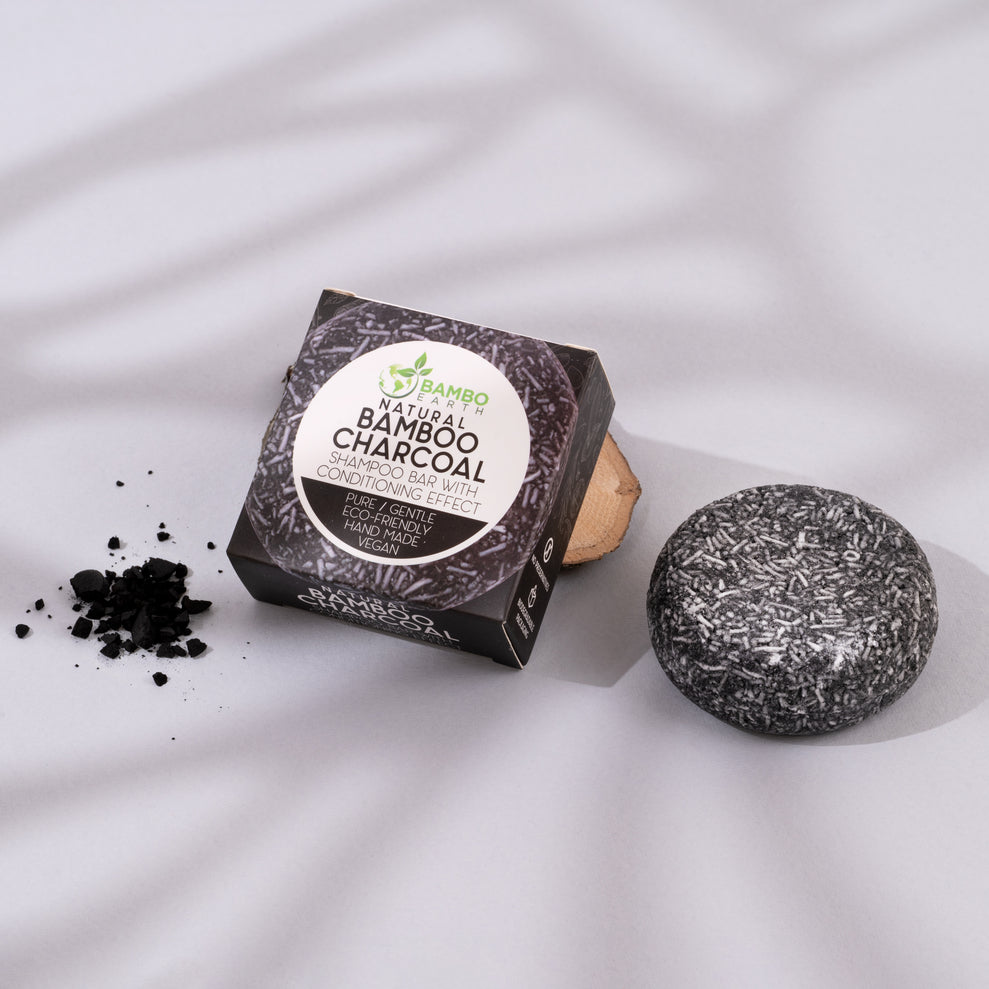 Shampoo Bar Mini Bamboo Charcoal (BG)