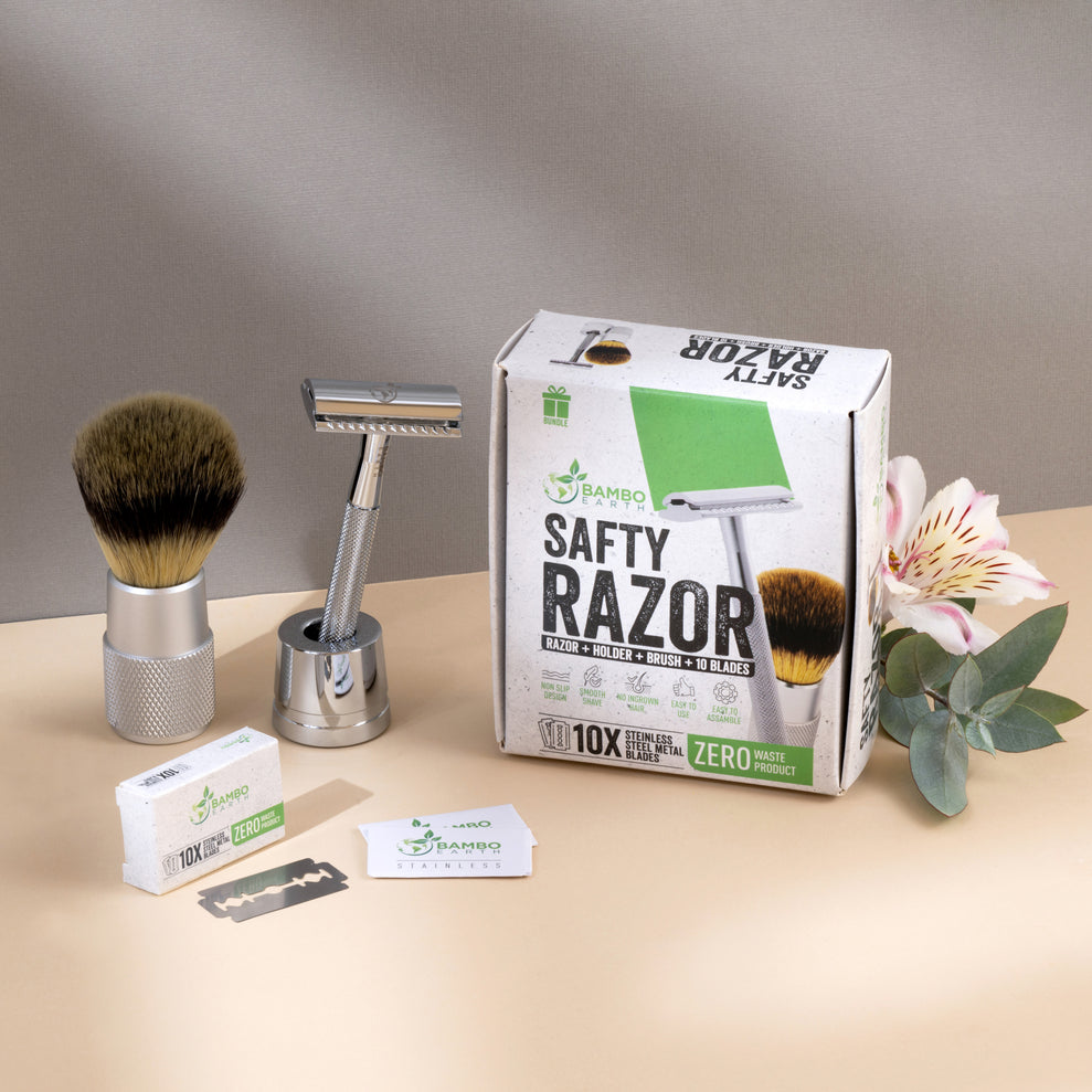Safety Razor Silver Bundle (BG)