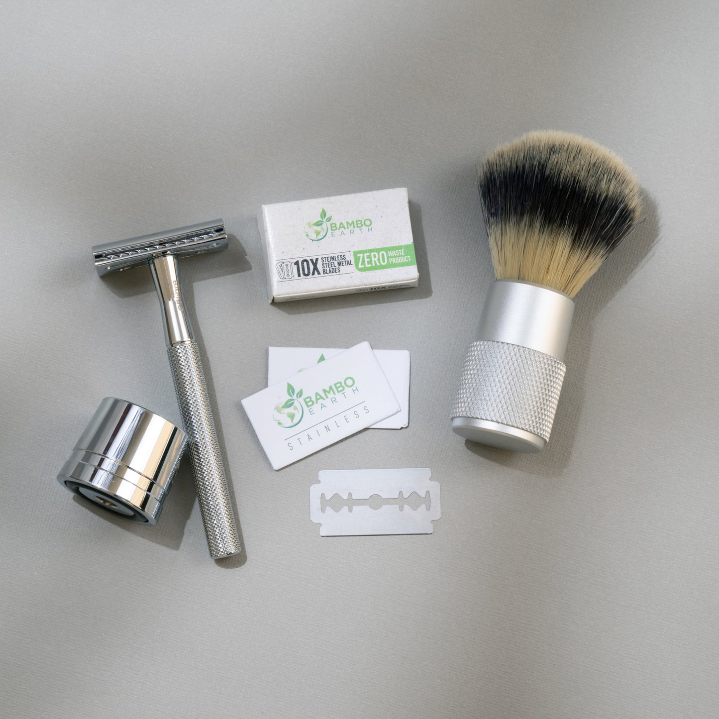 Safety Razor Silver Bundle (BG)