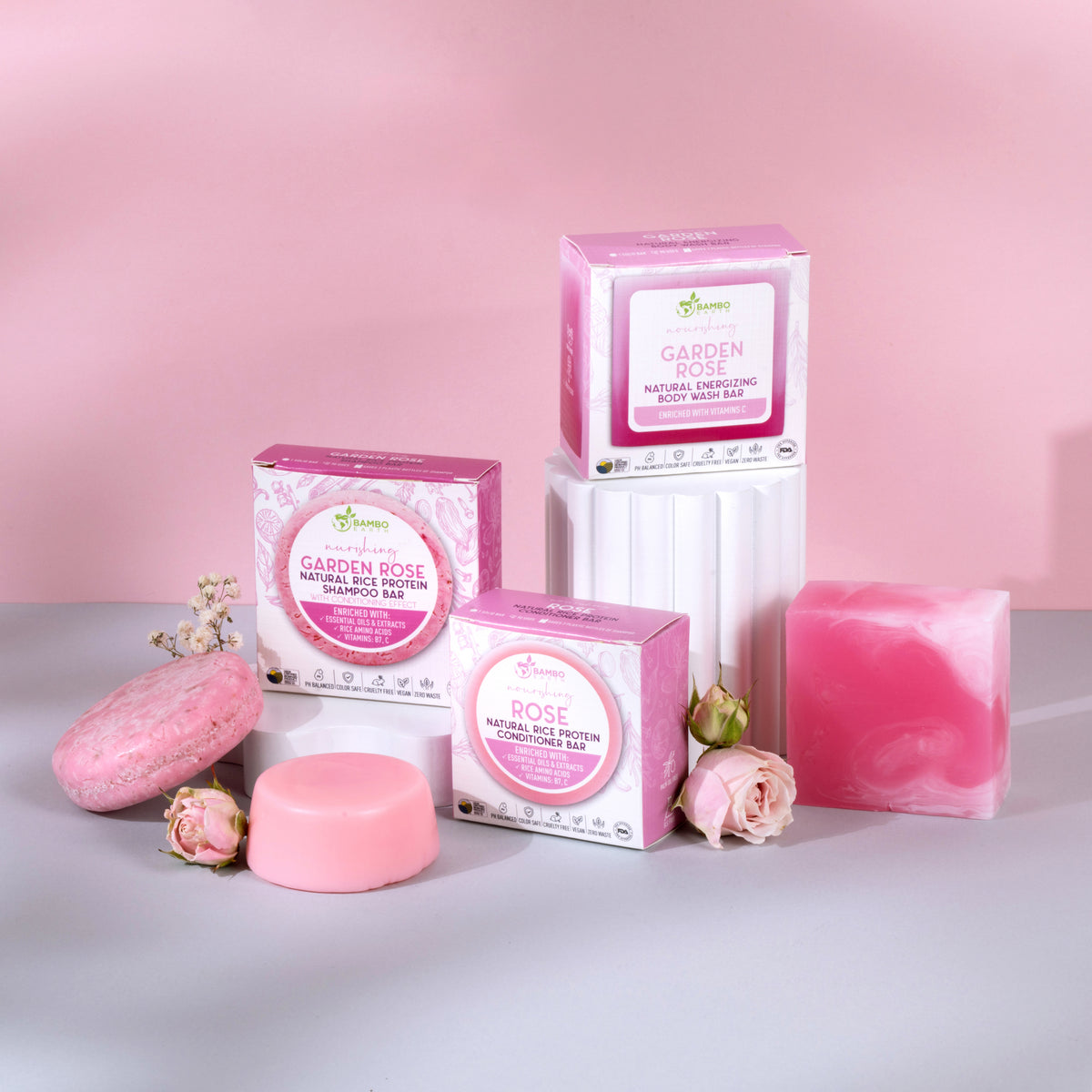 Nourish and Beautify Trio Rose (BG)