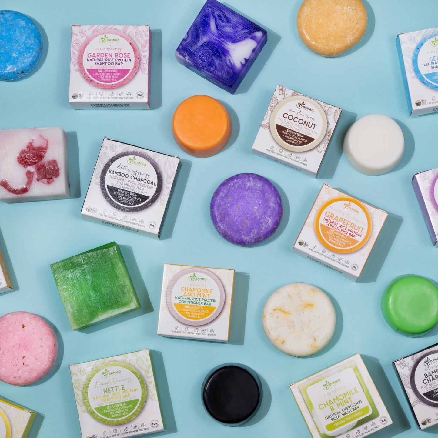 Rice Protein Shampoo With Seaweed (BG)