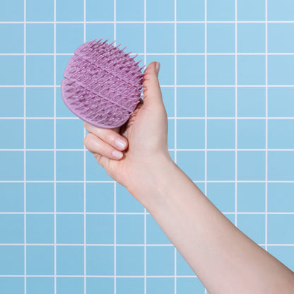 Foaming Head Massager Purple (BG)