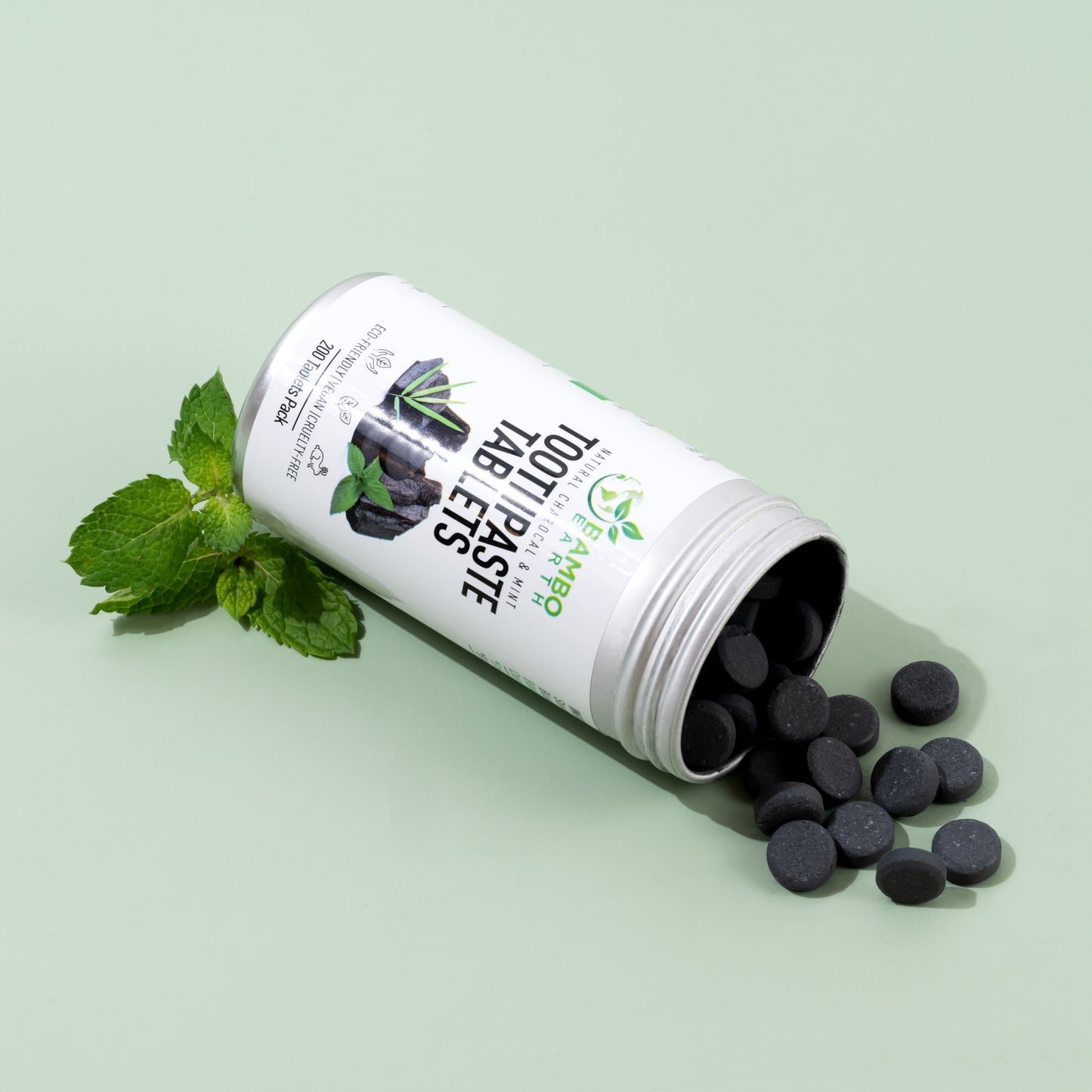 Toothpaste Tablets Charcoal & Mint (BG)