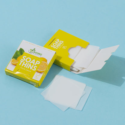 Soap Thins Lemon 50 Pack