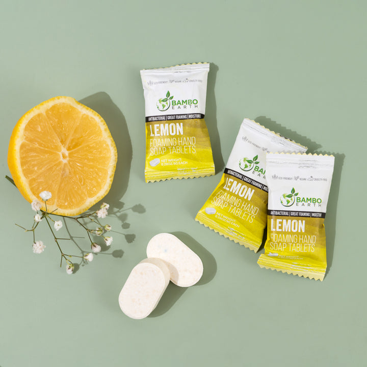 Foaming Hand Soap Lemon Single Tablets